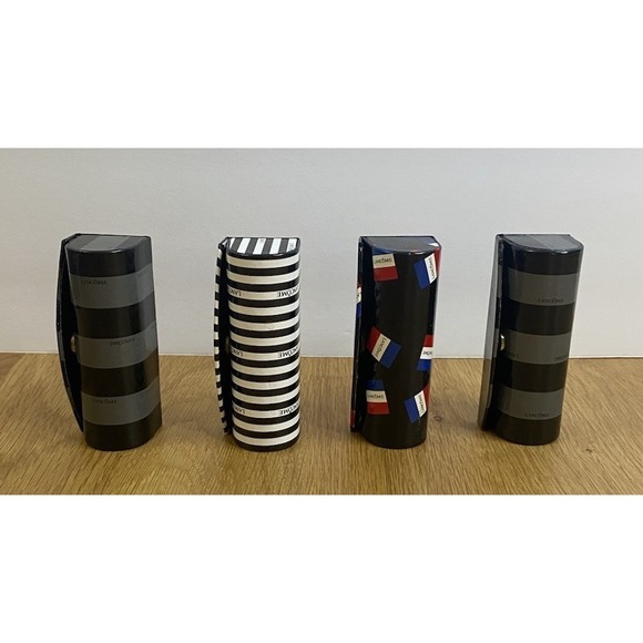 Lancôme Other - Lancome Lot of 4 Lipstick Case Holders Mirror Full Size Lipstick Black White